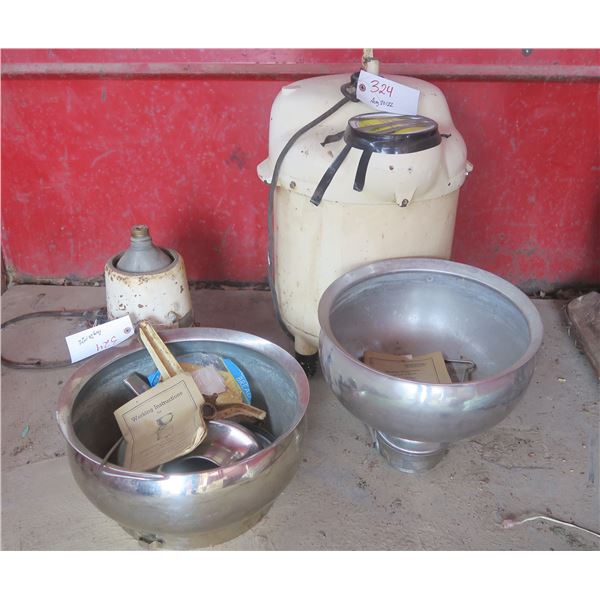 2 Electric Cream Separators - Sold As Is