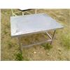 Image 2 : Metal Table - 46x38x27"h