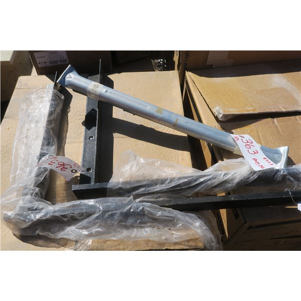 3 pc Misc L-mounting brackets, 24" spacer