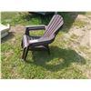 Image 2 : 2 brown patio chairs