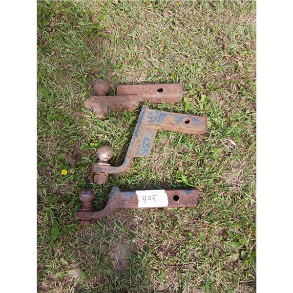 3 receiver hitches 1 7/8", 2", 2 5/16"