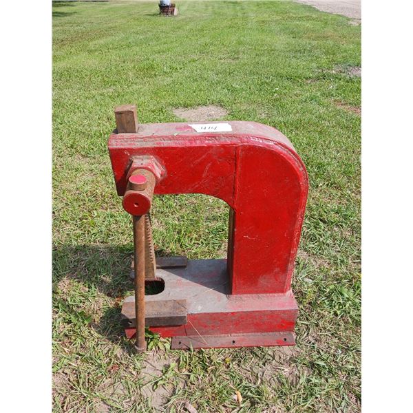 arbor press 10" bed, 13" stroke