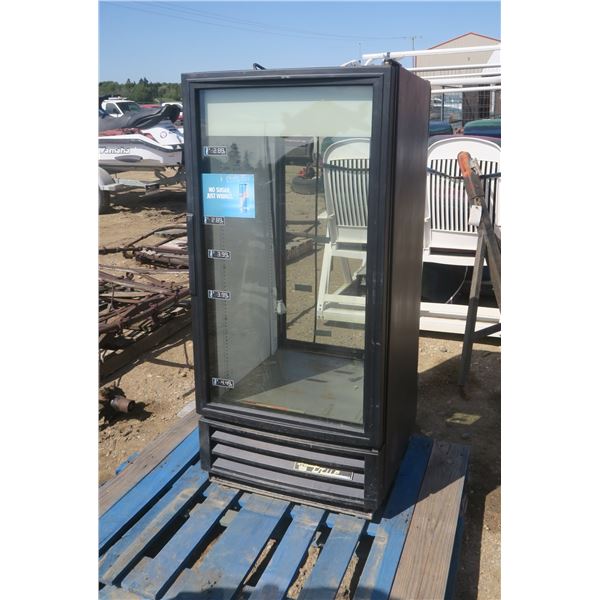 Cooler w/ Front & Back Doors - 26x25x54H"