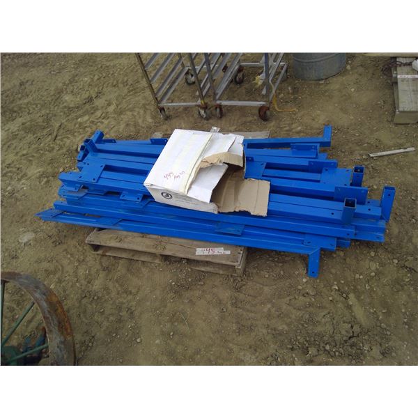 Pallet of Blue Heavy Duty Shelving Unit
