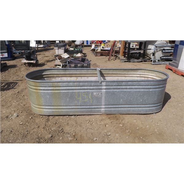 Galvanized Trough 29x96x24H"