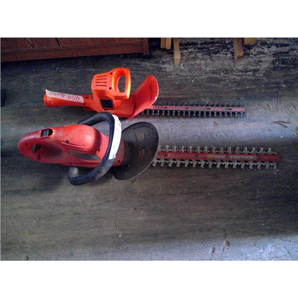 2 Hedge Trimmers