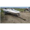 Image 3 : 14ft. Glastron Boat & Trailer - Mercury 40 Engine, Runs Was Last Used Aug. 6. Fish Finder (working)