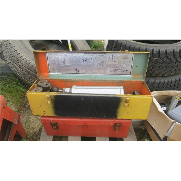 2 Tool Boxes - 1 w/ Contents