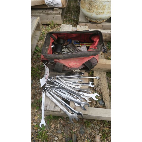 Tool Bag Full of Wrenches & Tools