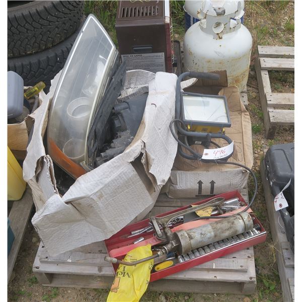 Automotive Parts & Tools - Sockets, Headlamps, Exhaust Pieces, etc.