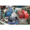 Image 1 : Pallet of Assorted Tools, Shop, Parts, Etc.
