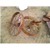 Image 1 : 2 Steel Wheels - 32" dia
