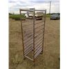 Image 1 : Tray Shelving Rack on Wheels - 27x19 1/2 x 70"h