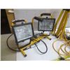 Image 3 : Lot of Flood/Shop Lights and Stand