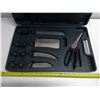Image 3 : Butchering Set c/w Knives, Hacksaw, and Case