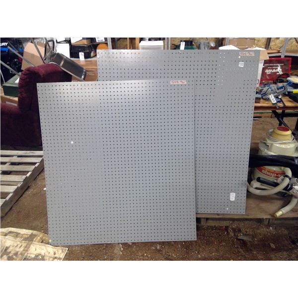 2 Sheets of Peg Board - 48"x44"