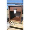 Image 3 : Brown Wood Grain Night Stand - 20x17x24H"