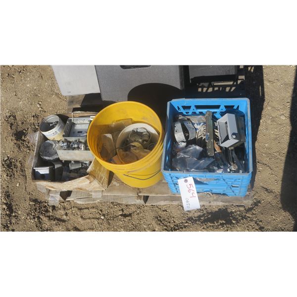 Lot of Misc. Electrical Boxes, Etc.