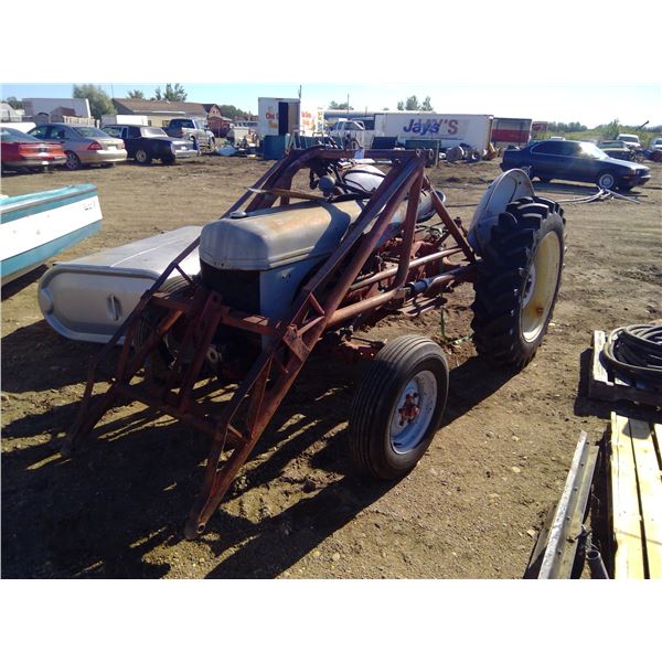 8N Tractor, Not Running - 1 NEW Rear Tire