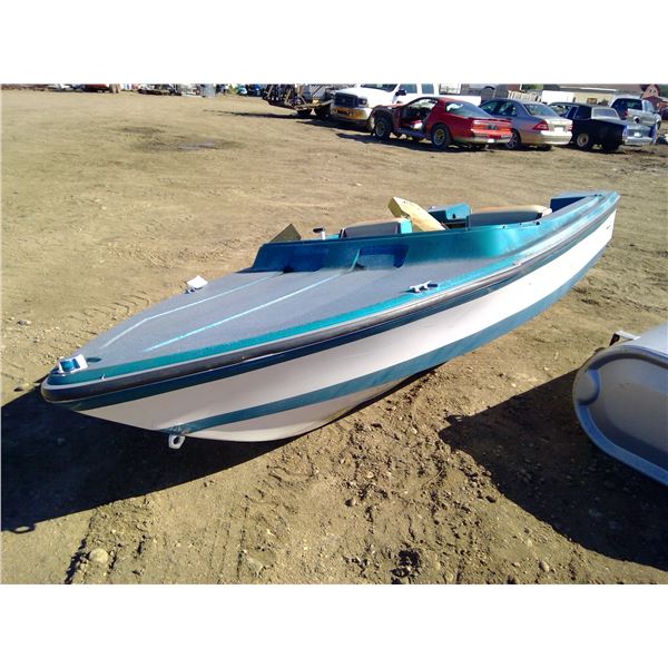 15' Fiberglass Lund Boat - No Motor