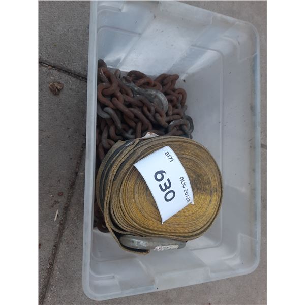 Tote with Chains + Strap