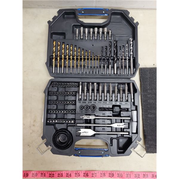 Mastercraft bit set in case BNIB