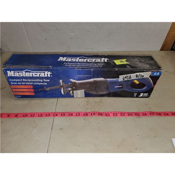 Mastercraft 6A compact reciprocating saw 054-8161-0