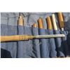 Image 3 : bundle of wood lathe tools, varous sizes.