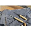 Image 4 : bundle of wood lathe tools, varous sizes.