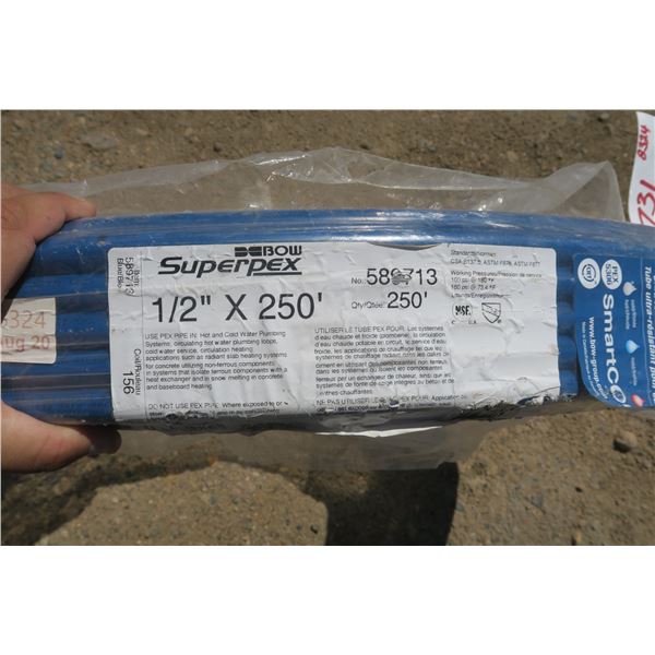 1 part roll of 1/2" superpex COLD flex tube