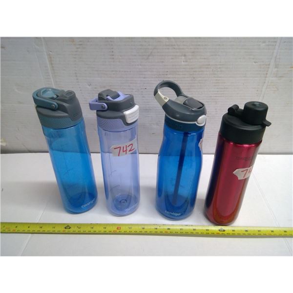 4 Water Bottles