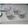 Image 2 : Set of Corelle Dishes - Plates, Cups, Saucers, and Bowls (4 Place Setting)