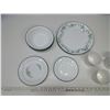 Image 4 : Set of Corelle Dishes - Plates, Cups, Saucers, and Bowls (4 Place Setting)