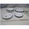 Image 5 : Set of Corelle Dishes - Plates, Cups, Saucers, and Bowls (4 Place Setting)