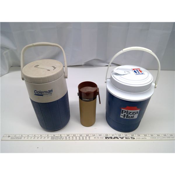 3 Plastic Thermoses/Drink Jugs