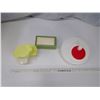 Image 2 : Lot of Misc. Kitchen Items - Salad Tosser, Napkin Holder, and Tupperware