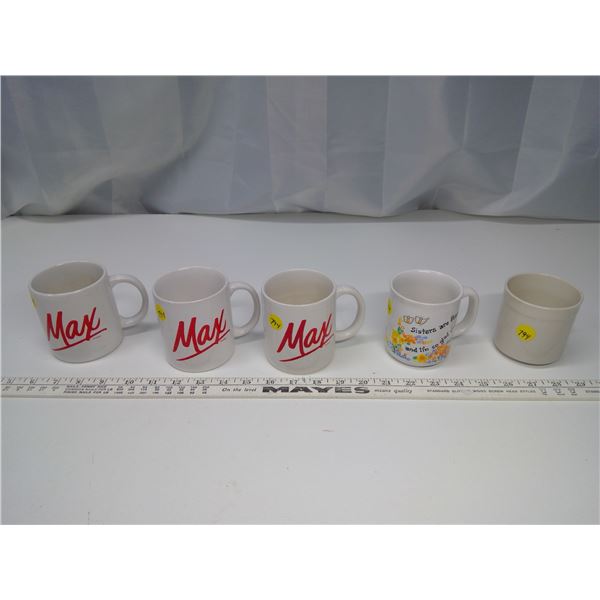 5 Assorted Mugs