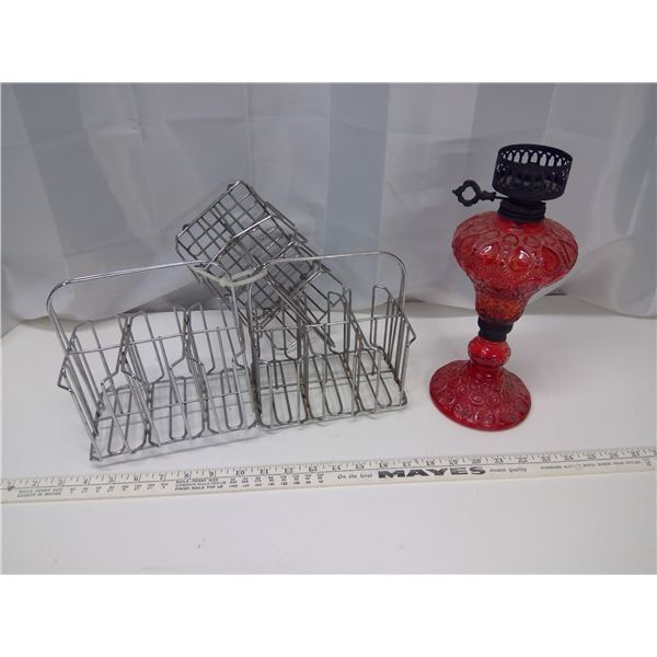 Lamp and Condiment Holders