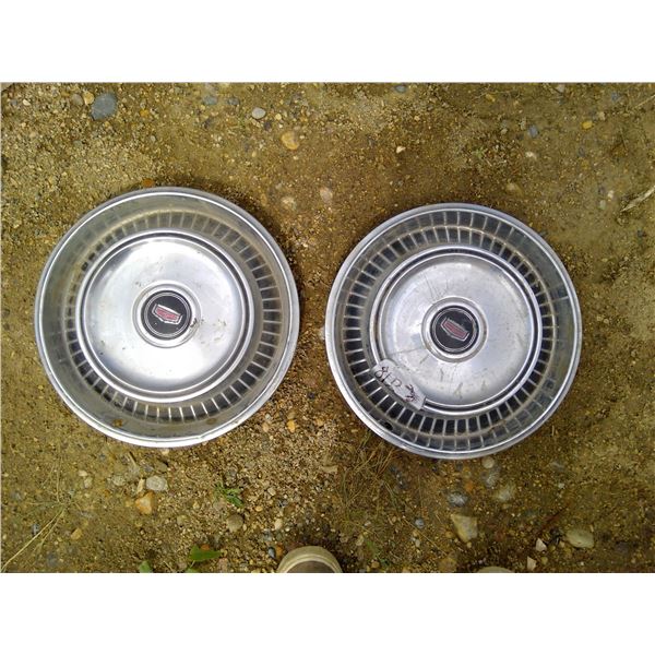 2x 14" Ford Hubcaps