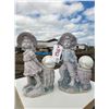 Image 4 : (2) Pearl Yard Ornaments (Girl & Boy)
