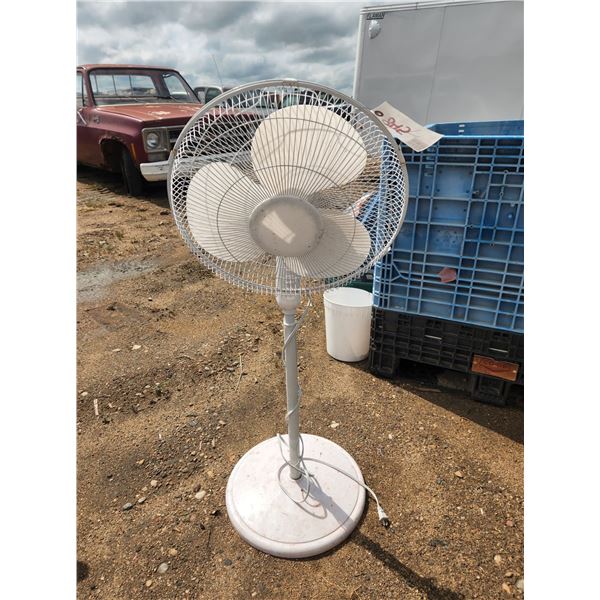 Standing White Fan
