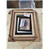 Image 1 : Lot of Picture Frames (3 Matching Gold, 2 Black)