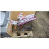 Image 10 : Pallet of - Stereo, Hangers, Frames, Misc. Household
