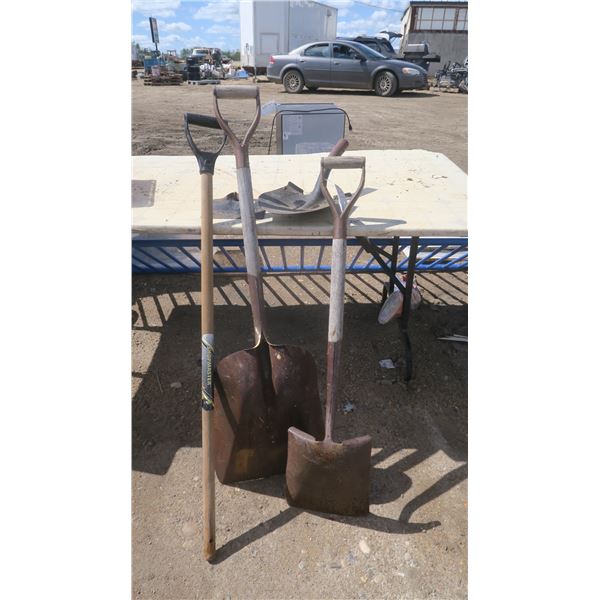 Shovels (2), Handle, Shovel Head