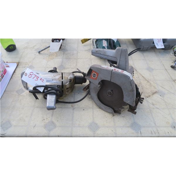 Drill & Circular Saw