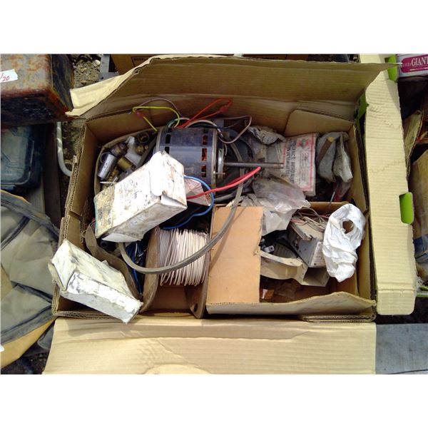 Lot of Misc. Hardware - Electric Motors, Wire, Pipe