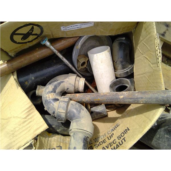 Lot of Assorted PVC Pipe