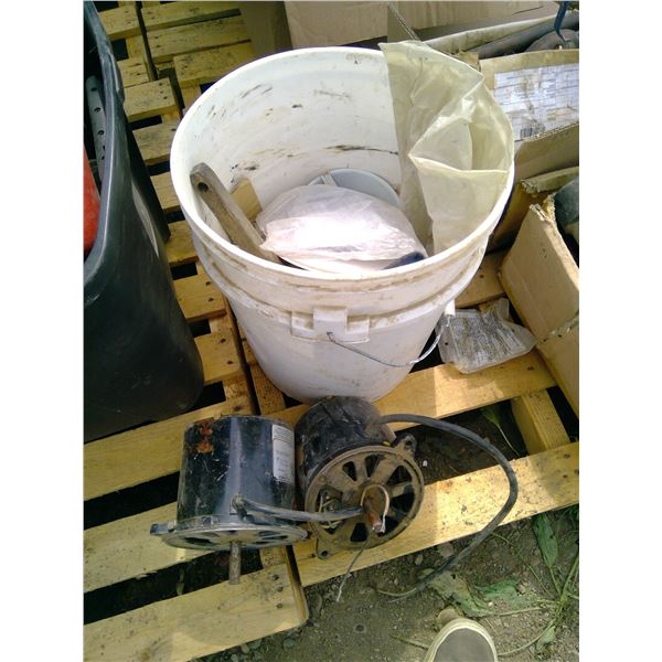 Lot of Electric Motors and Piping