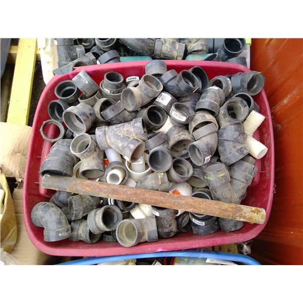 Lot of Assorted PVC Pipe