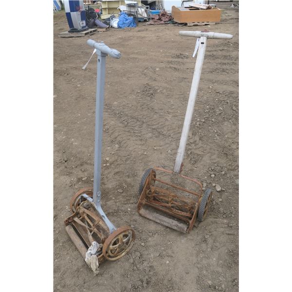 2 Push Mowers